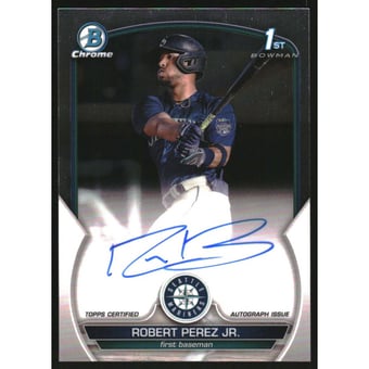 2023 Bowman Chrome Prospect Autographs #CPARP Robert Perez Jr.