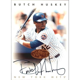 1996 Leaf Signature Autographs #NNO Butch Huskey