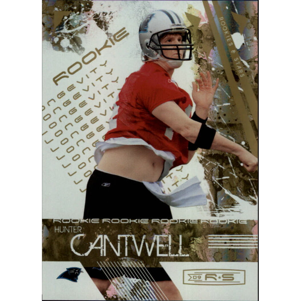 2009 Donruss Rookies and Stars Longevity Parallel Gold #153 Hunter Cantwell