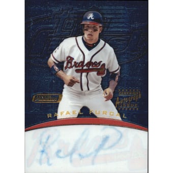 2001 Topps Fusion Autographs #FA1 Rafael Furcal FIN D