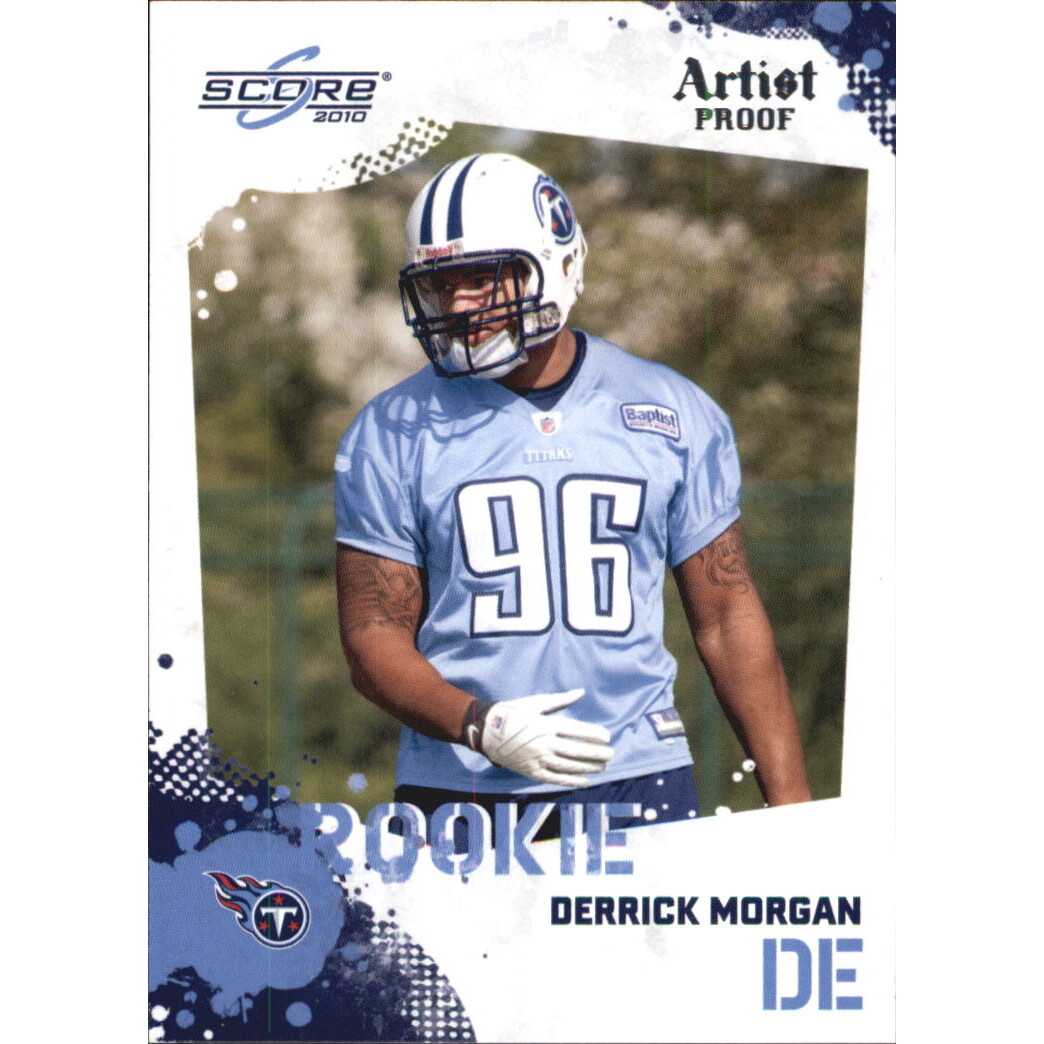2010 Score Artist's Proof #331 Derrick Morgan