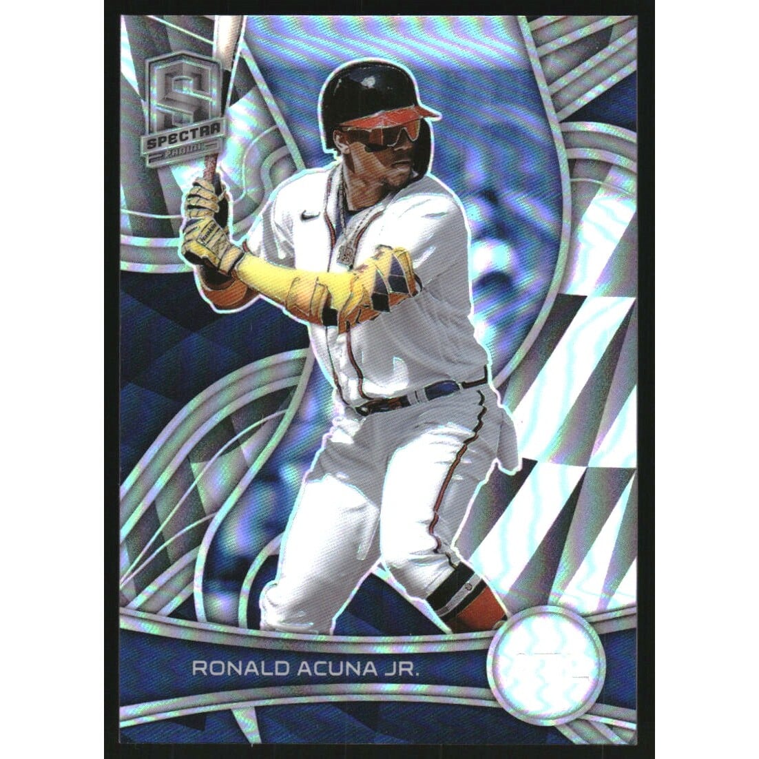 2022 Panini Chronicles Spectra Holo #20 Ronald Acuna Jr.. rookie card picture