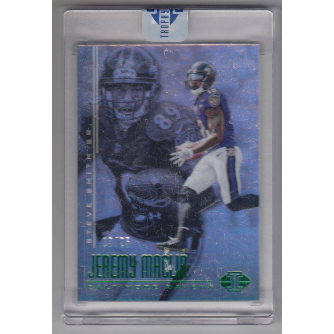 2017 Panini Illusions Green #79 Steve Smith/Jeremy Maclin