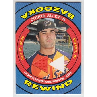 2006 Bazooka Rewind Relics #CJ Conor Jackson Jsy A/100 *