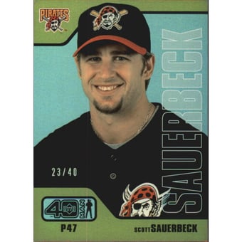 2002 Upper Deck 40-Man Electric Rainbow #932 Scott Sauerbeck