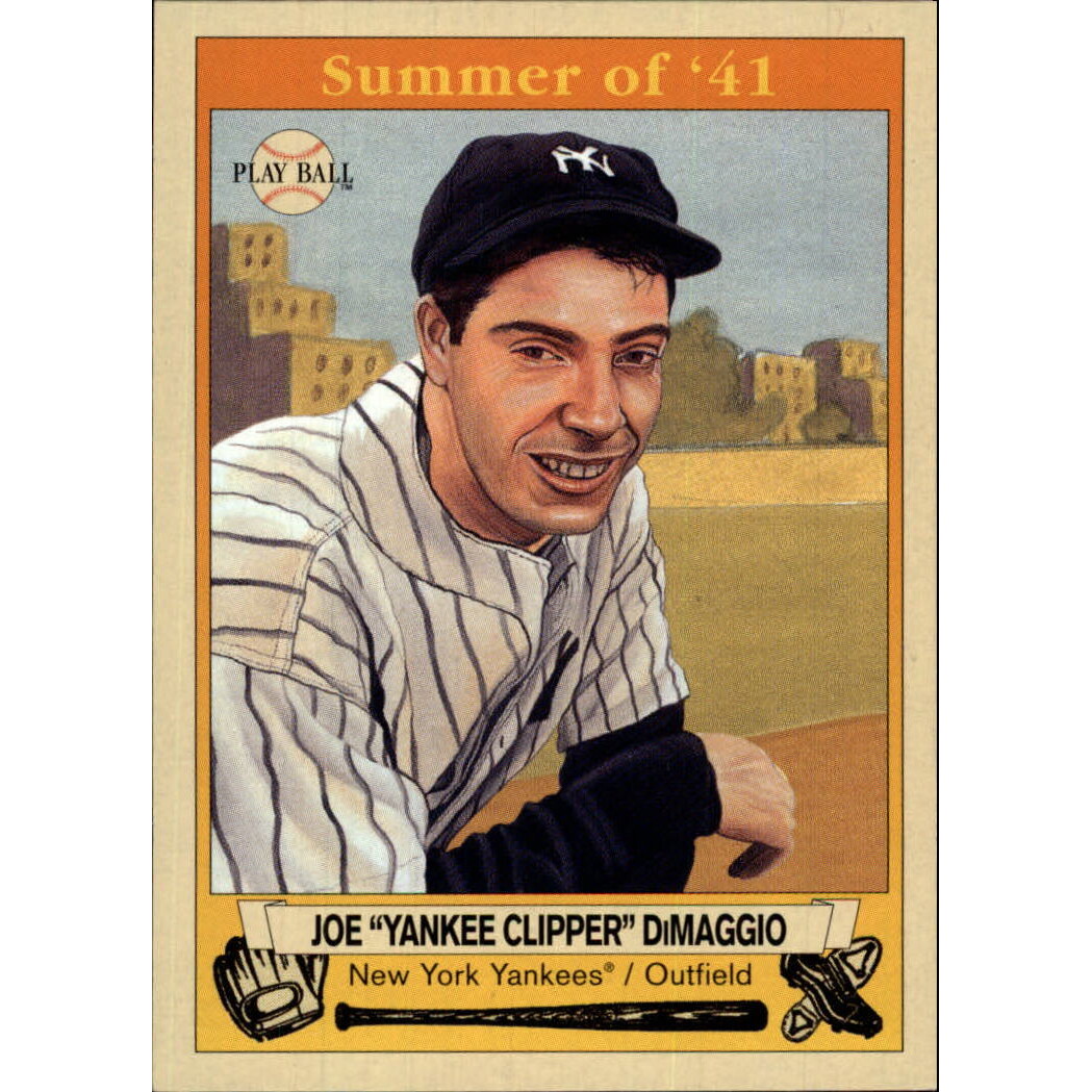 2003 Upper Deck Play Ball #76 Joe DiMaggio S41. rookie card picture