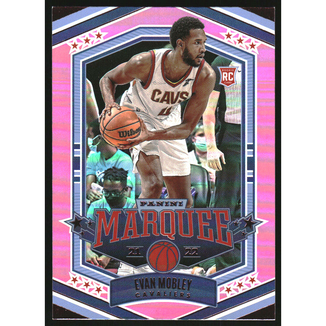 2021-22 Panini Chronicles Pink #368 Evan Mobley/Marquee