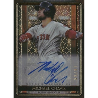 2020 Topps Tribute Iconic Perspectives Autographs #IPMC Michael Chavis/99