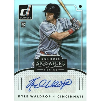 2016 Donruss Signature Series #SGSKW Kyle Waldrop