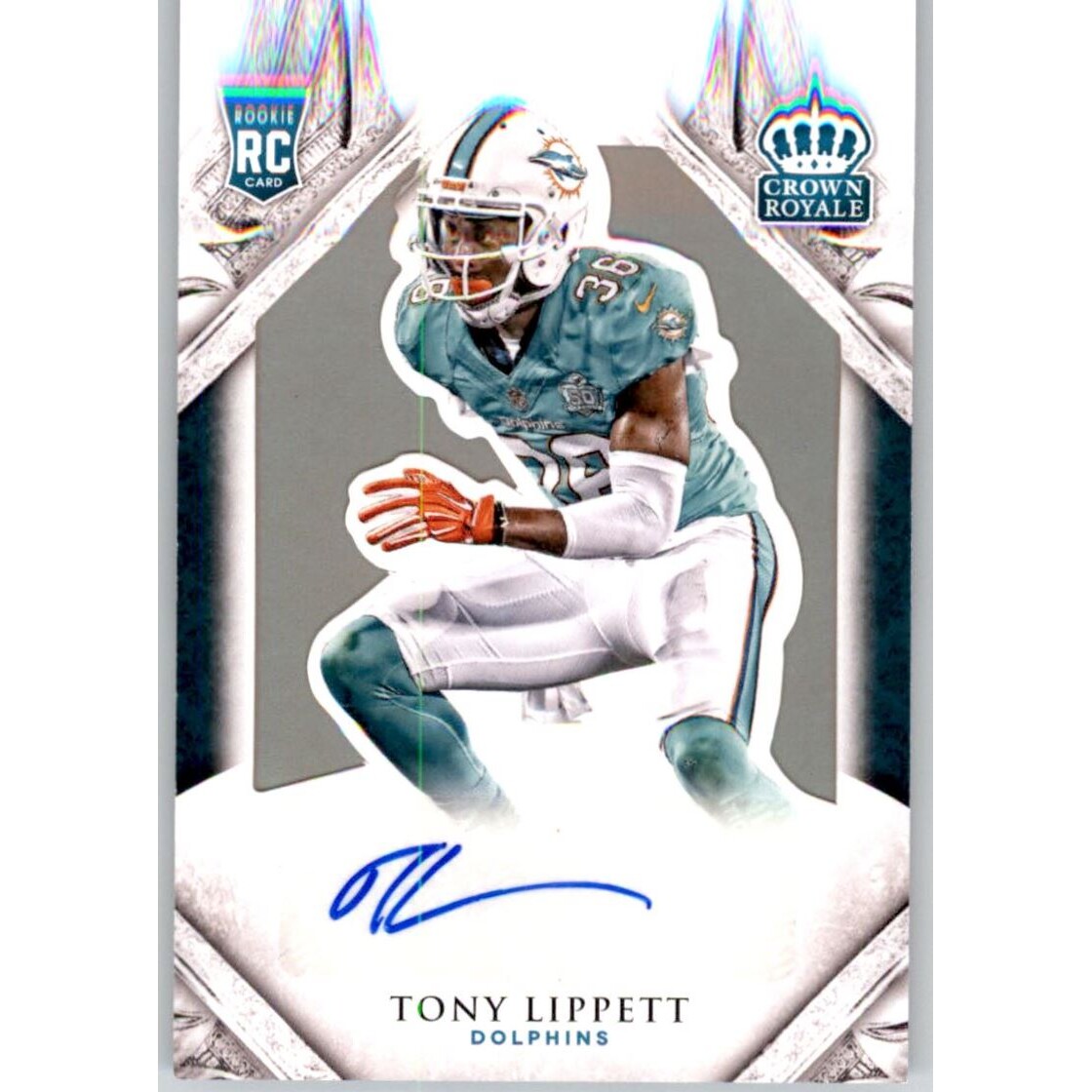 2015 Crown Royale Gold #172 Tony Lippett AU/49