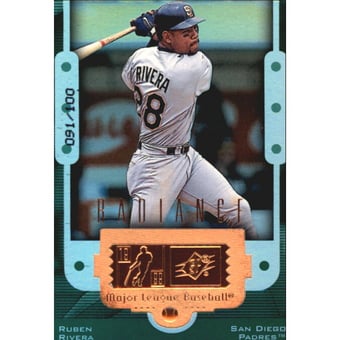 1999 SPx Finite Radiance #66 Ruben Rivera
