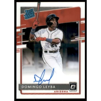 2020 Donruss Optic Rated Rookies Signatures #31 Domingo Leyba