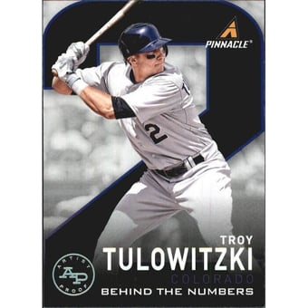 2013 Pinnacle Behind the Numbers Artists Proof #5 Troy Tulowitzki