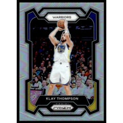 2023-24 Panini Prizm Prizms Silver #109 Klay Thompson