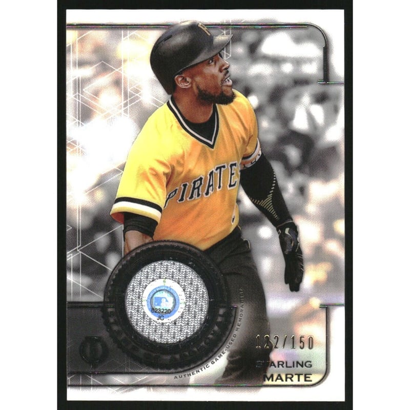 2019 Topps Tribute Stamp of Approval Relics #SOASM Starling Marte