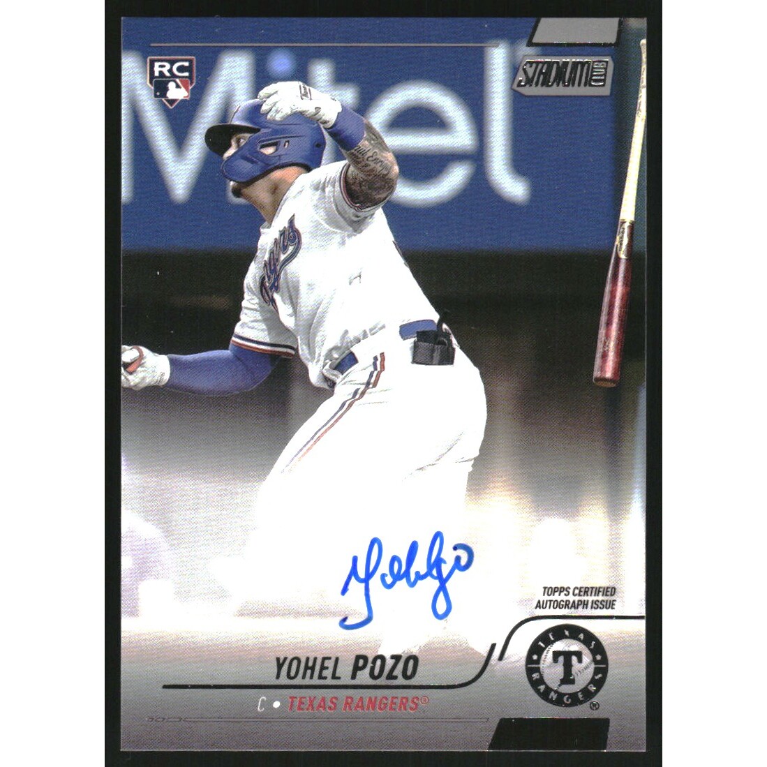 2022 Stadium Club Autographs #SCBAYP Yohel Pozo 2022 Stadium Club Autographs #SCBAYP Yohel Pozo