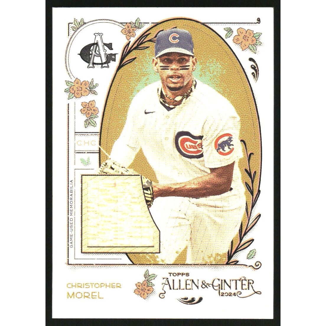 2024 Topps Allen and Ginter Relics #AGRCMO Christopher Morel B. rookie card picture