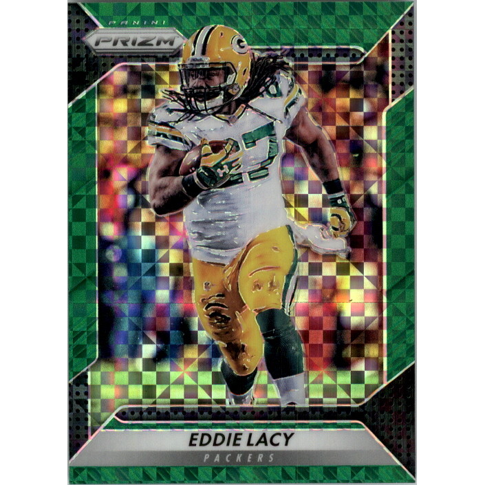 2016 Panini Prizm Prizms Green Power #99 Eddie Lacy. rookie card picture