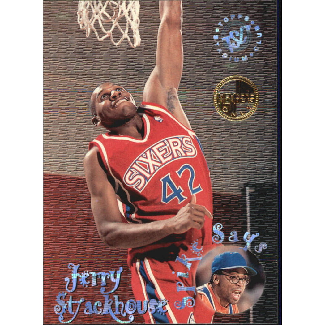 1995-96 Stadium Club Members Only Parallel II #SS8 Jerry Stackhouse