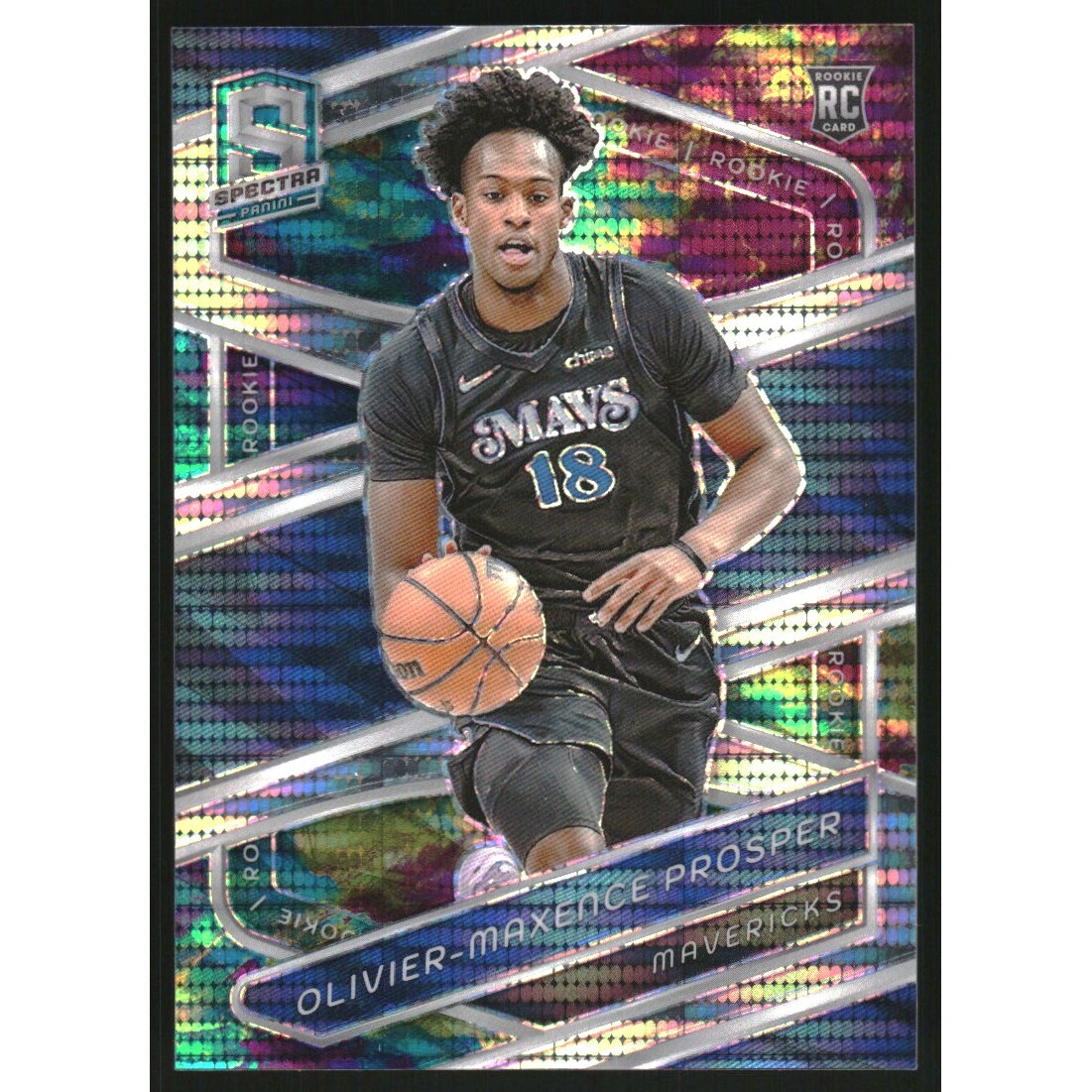 2023-24 Panini Spectra Celestial #130 Olivier-Maxence Prosper/125