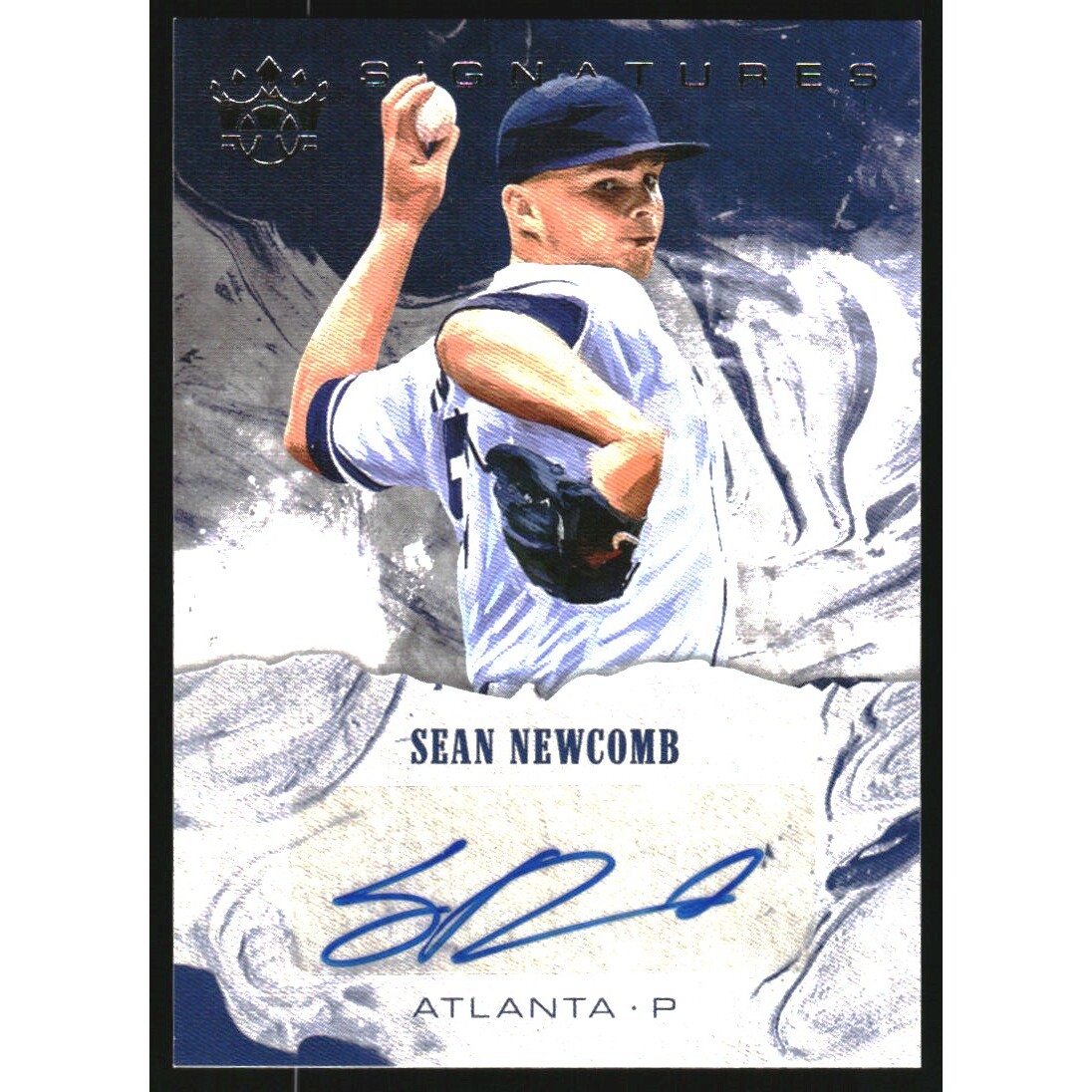 2018 Diamond Kings DK Signatures #28 Sean Newcomb