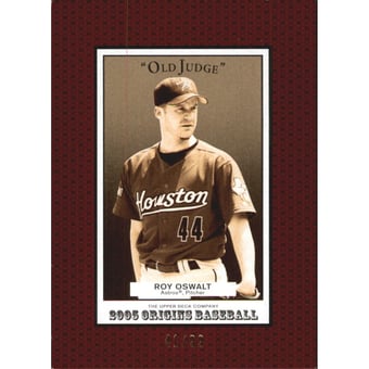 2005 Origins Old Judge Red #67 Roy Oswalt