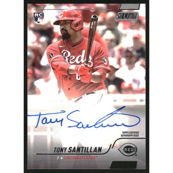 2022 Stadium Club Autographs #SCBATSA Tony Santillan