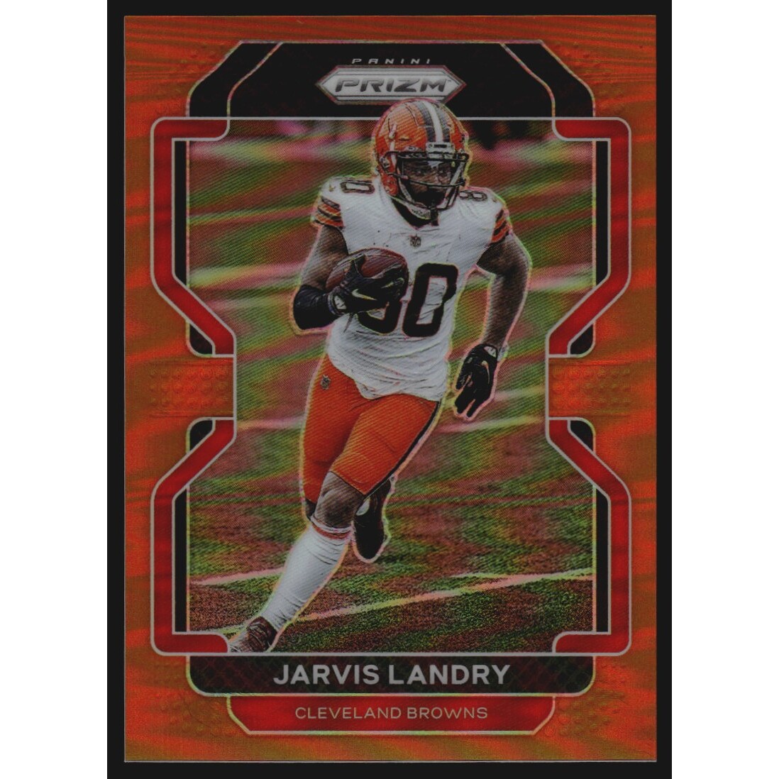 2021 Panini Prizm Prizms Orange #260 Jarvis Landry