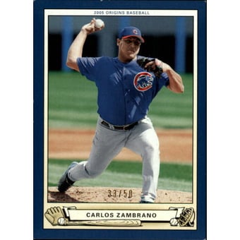 2005 Origins Blue #39 Carlos Zambrano