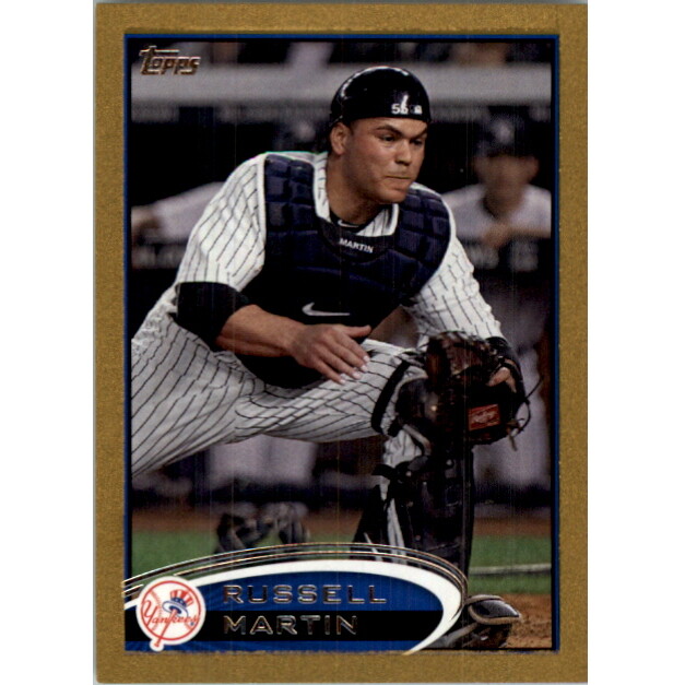 2012 Topps Mini Gold #237 Russell Martin