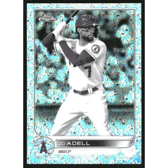 2022 Topps Chrome Black and White Mini-Diamond Refractors #203 Jo Adell