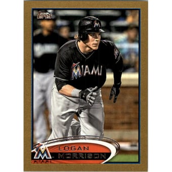 2012 Topps Mini Gold #630 Logan Morrison
