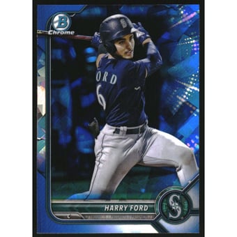 2022 Bowman Chrome Sapphire Prospects #BCP189 Harry Ford