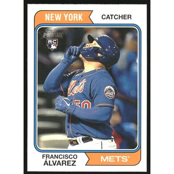 2023 Topps Heritage Image Variations #388 Francisco Alvarez