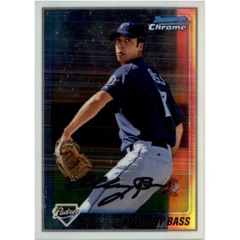 2010 Bowman Chrome Prospects #BCP212B Anthony Bass AU