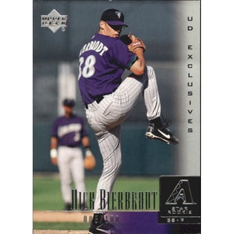 2001 Upper Deck Exclusives Silver #37 Nick Bierbrodt SR