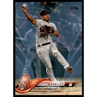2018 Topps Update Father's Day Blue #US141 Eduardo Escobar