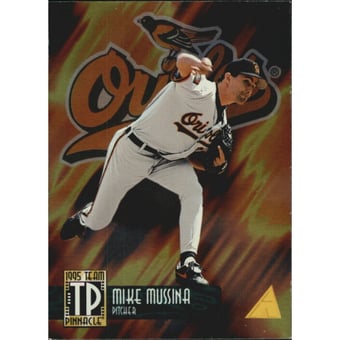 1995 Pinnacle Team Pinnacle Dufex Back #TP1 Mike Mussina/Greg Maddux