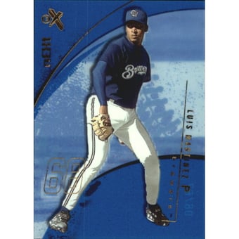 2002 E-X Essential Credentials Future #119 Luis Martinez NT/67