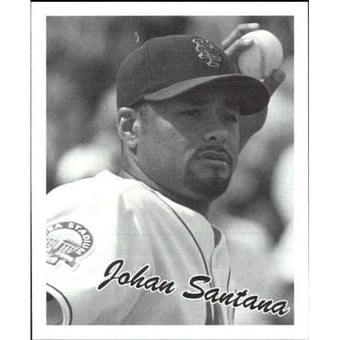 2008 Upper Deck Goudey Mini Blue Backs #262 Johan Santana 36 BW
