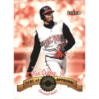 2001 Fleer Authority Seal of Approval #12 Ken Griffey Jr.
