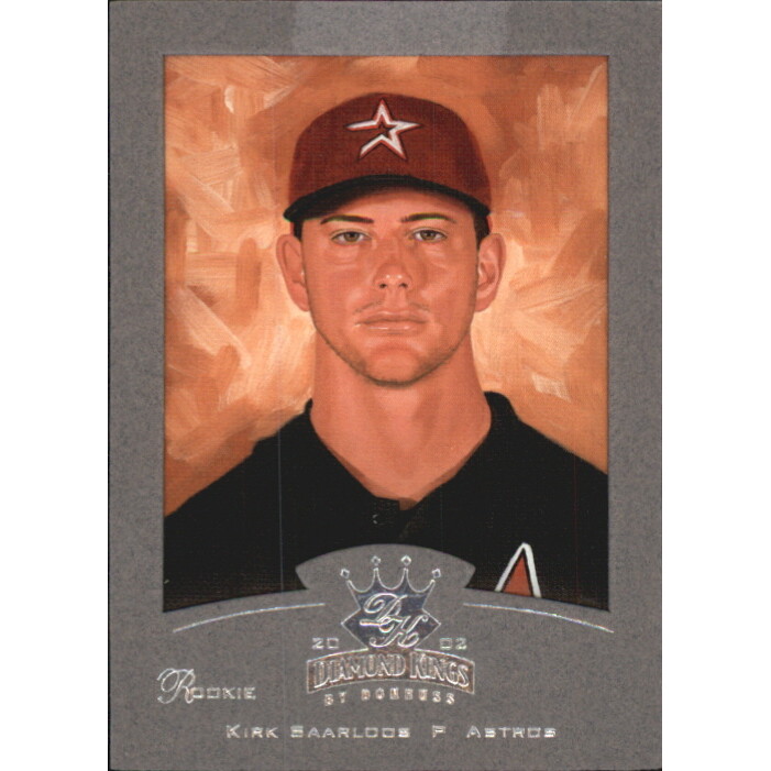 2002 Diamond Kings Silver Foil #154 Kirk Saarloos 2002 Diamond Kings Silver Foil #154 Kirk Saarloos