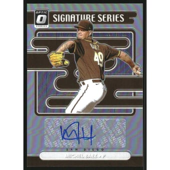 2021 Donruss Optic Signature Series Holo #34 Michel Baez