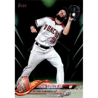 2018 Topps Black #612 Steven Souza Jr.