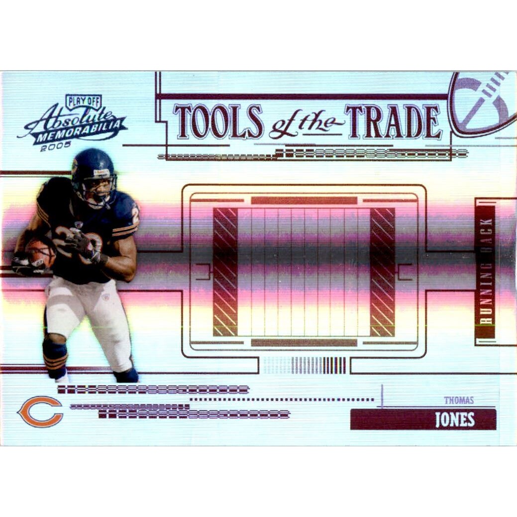 2005 Absolute Memorabilia Tools of the Trade Red Spectrum #90 Thomas Jones