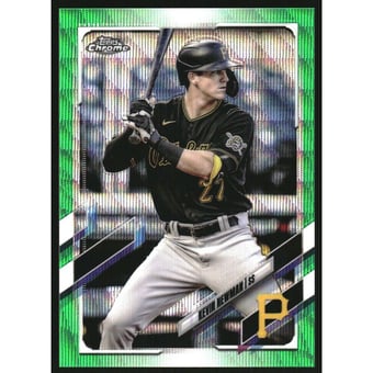 2021 Topps Chrome Green Wave Refractors #2 Kevin Newman