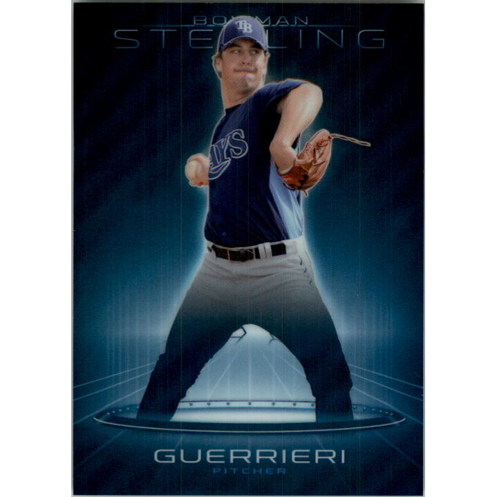 2013 Bowman Sterling Prospects Blue Refractors #5 Taylor Guerrieri