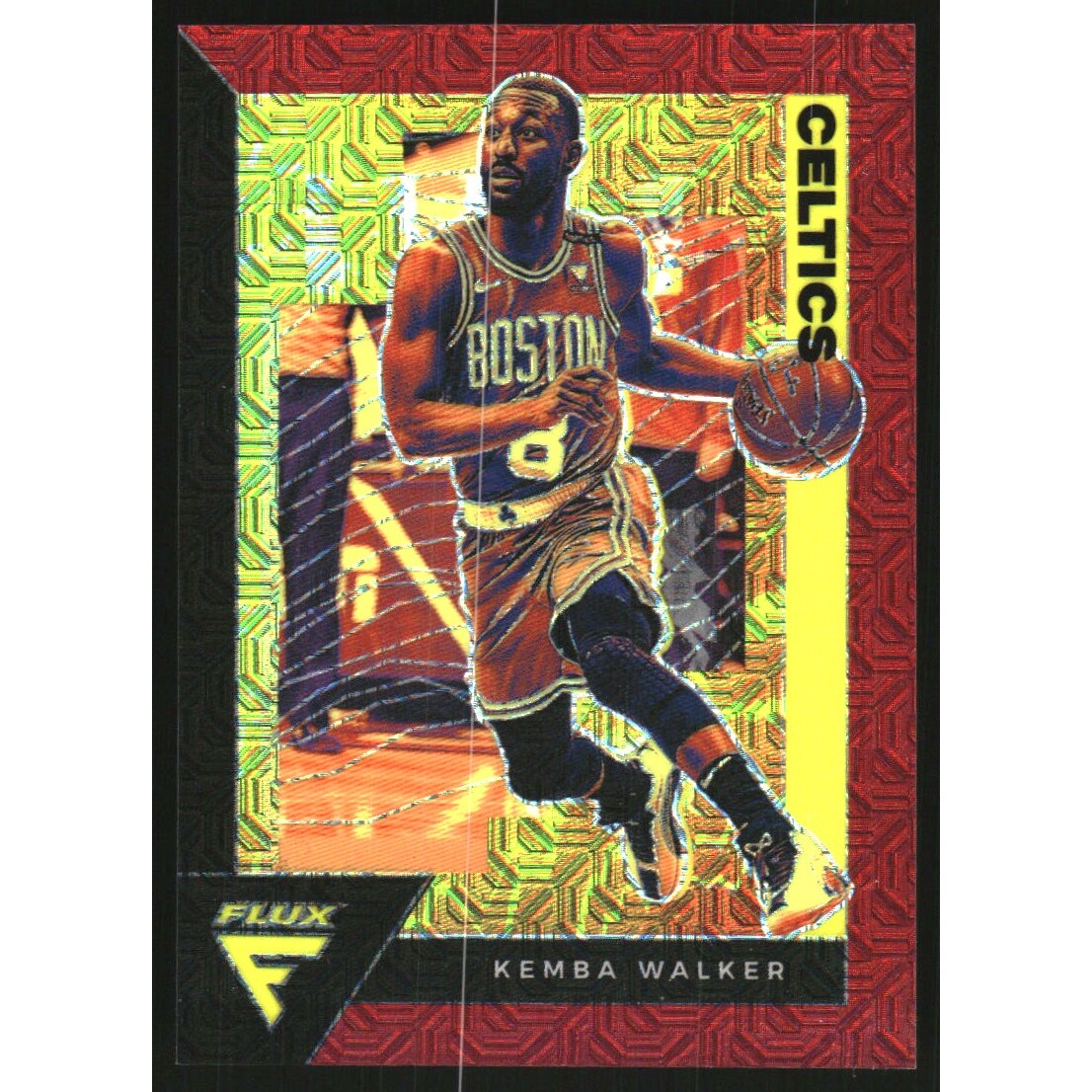 2020-21 Panini Flux Red Mojo #10 Kemba Walker 2020-21 Panini Flux Red Mojo #10 Kemba Walker