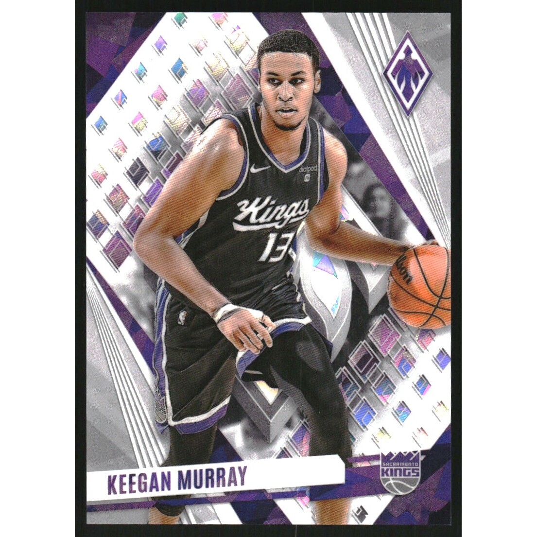 2023-24 Panini Phoenix White Ice #120 Keegan Murray 2023-24 Panini Phoenix White Ice #120 Keegan Murray