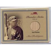 2003 Fleer Showcase Thunder Sticks Game Bat #AR Alex Rodriguez/899